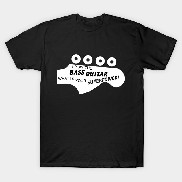 Bass superpower T-Shirt by Brådø